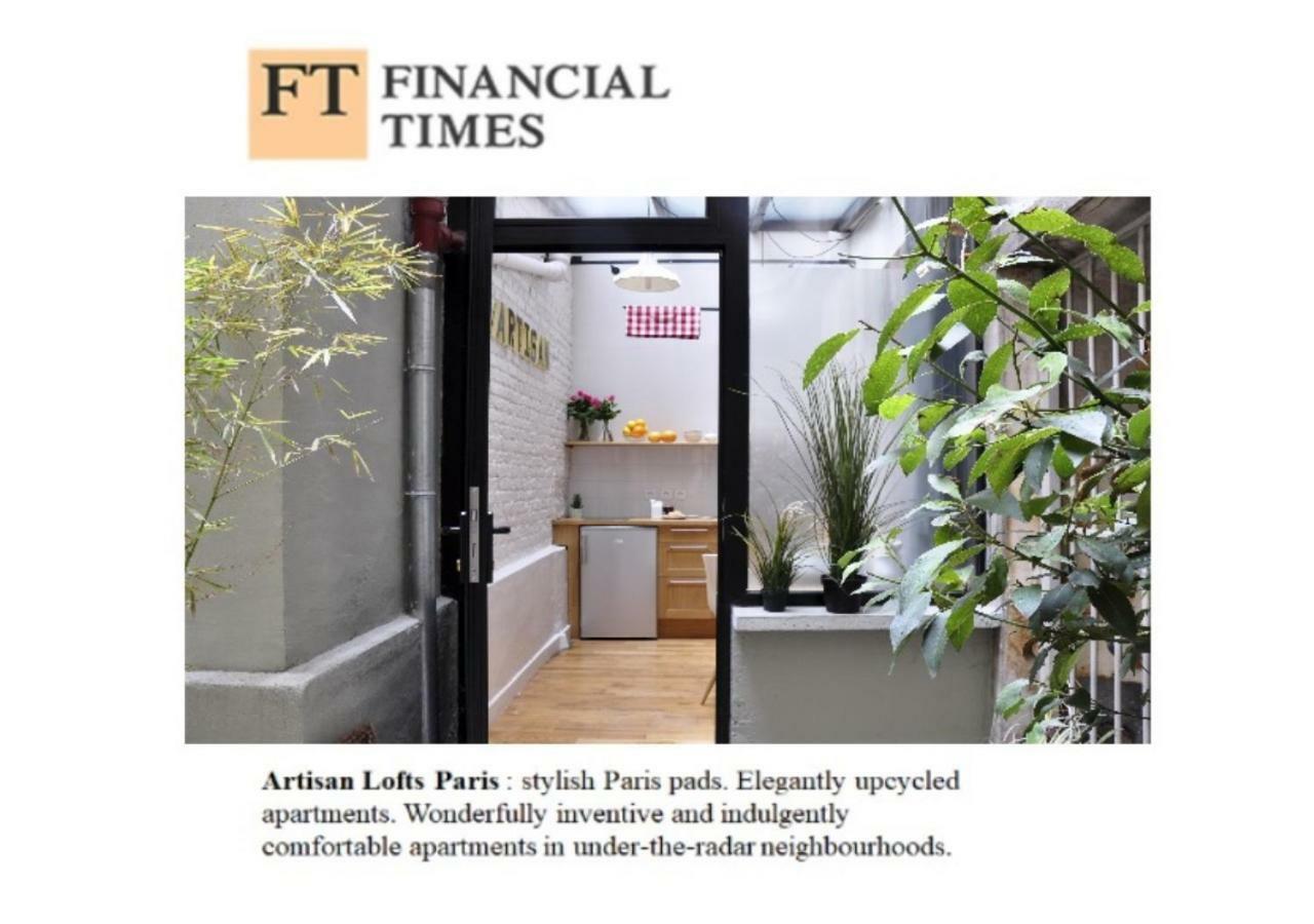 Artisan Lofts Near Marais Lägenhet Paris Exteriör bild