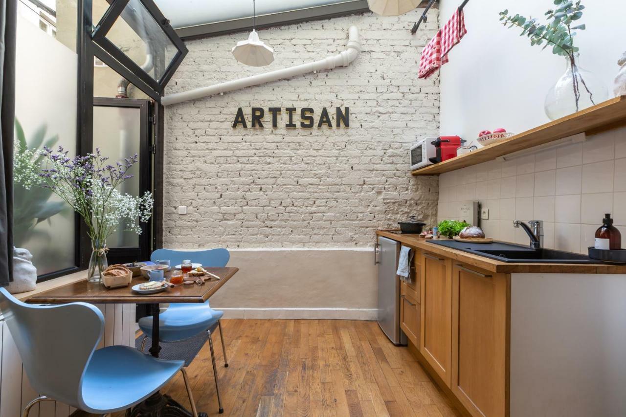 Artisan Lofts Near Marais Lägenhet Paris Exteriör bild