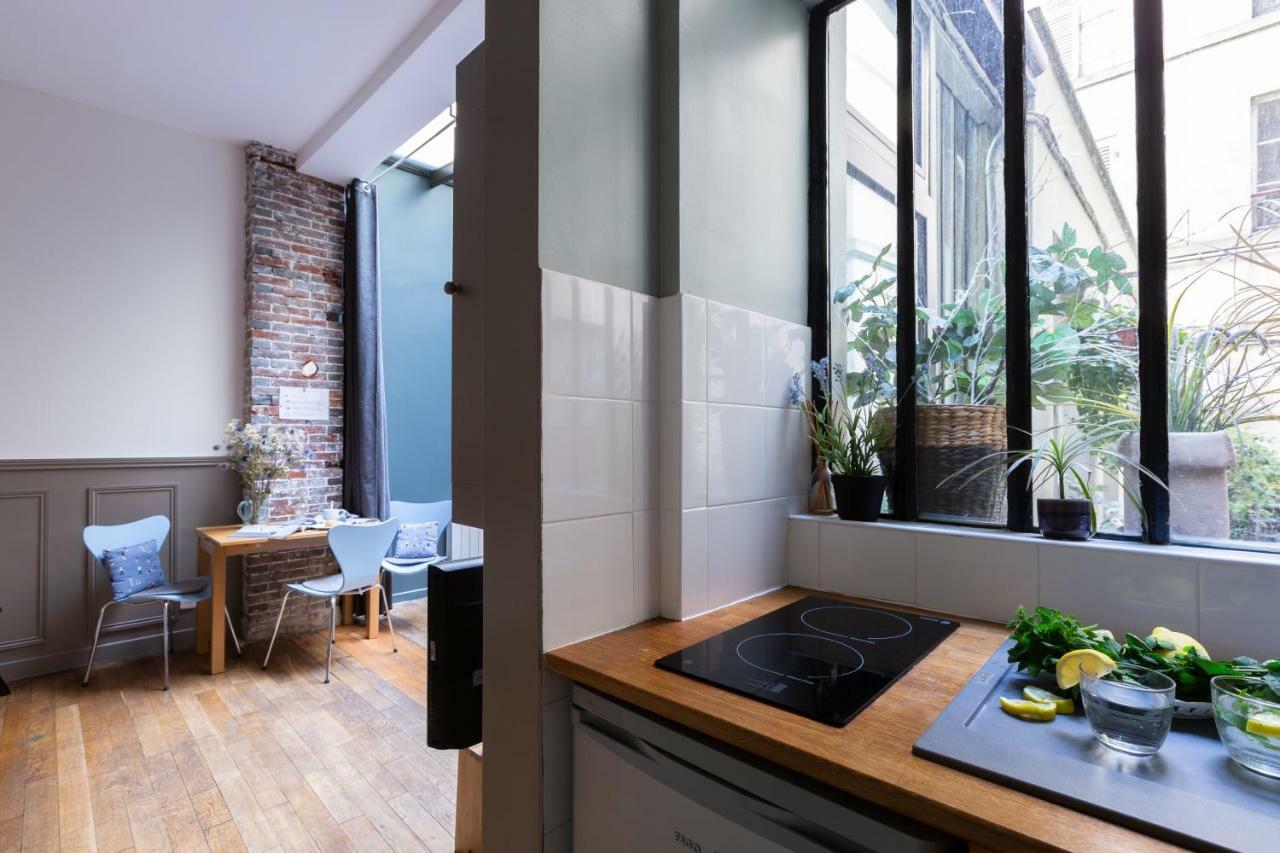 Artisan Lofts Near Marais Lägenhet Paris Exteriör bild