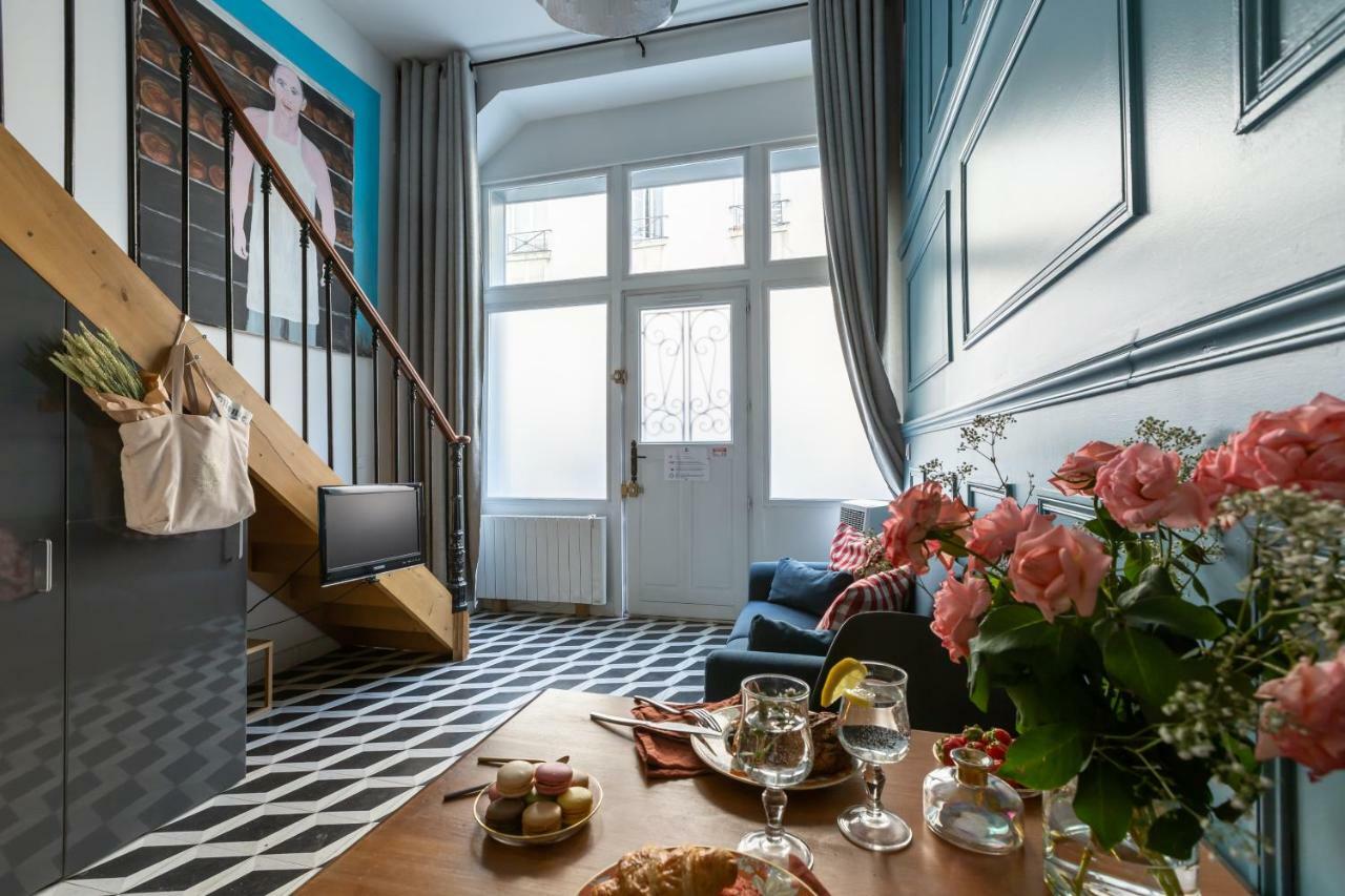 Artisan Lofts Near Marais Lägenhet Paris Exteriör bild